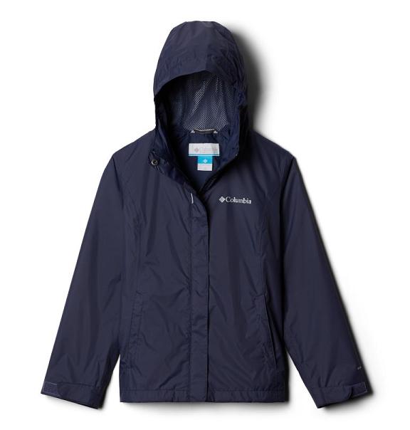 Columbia Girls Waterproof Jacket Sale UK - Arcadia Jackets Blue UK-363609